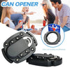 Multifunctional Stainless Steel Can Opener - 2 in 1 Portable Bottle Opener & Corkscrew