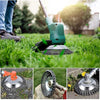 Steel Wire Wheel Garden Weed Brush Trimmer Cutter for Lawn Mower