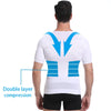 Men’s Slimming Body Shaper T-Shirt - Posture Corrective Compression Vest