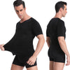 Men’s Slimming Body Shaper T-Shirt - Posture Corrective Compression Vest