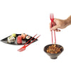 Chopstick-Fork Combo Utensil - Ideal for Beginners, Picnics, and Parties | Reusable Training Chopsticks for Kids & Adults