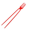 Chopstick-Fork Combo Utensil - Ideal for Beginners, Picnics, and Parties | Reusable Training Chopsticks for Kids & Adults