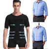 Men’s Slimming Body Shaper T-Shirt - Posture Corrective Compression Vest