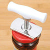 Adjustable Stainless Steel Jar and Bottle Opener - Easy Grip Kitchen Tool