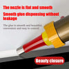 Stainless Steel Caulk Nozzle Applicator and Finishing Tool Set for Sinks