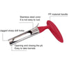 Stainless Steel Apple Core Cutter Knife - Multi-function Fruit & Vegetable Corer