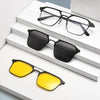 Polarized Sunglasses | Magnetic Clip-On Titanium Eyewear for Men & Women