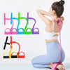 4-Tube Resistance Bands Elastic Pull Rope for Home Fitness & Sports Training