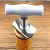 Adjustable Stainless Steel Jar and Bottle Opener - Easy Grip Kitchen Tool