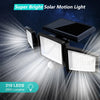 Super Bright Solar Wall Lights IP65 Waterproof - Outdoor & Indoor Solar Lamp