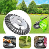 Steel Wire Wheel Garden Weed Brush Trimmer Cutter for Lawn Mower