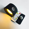 USB Rechargeable LED Wall Light - Touch & Remote Control for Bedroom and Reading