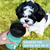 500ML Portable Foldable Dog Water Bottle and Food Bowl