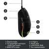 High-Precision G102 USB Wired Gaming Mouse with 8000 DPI, 6 Programmable Buttons, RGB Lighting, for PC and Mac