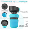 500ML Portable Foldable Dog Water Bottle and Food Bowl