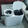 Dry and Wet Separation Trash Can | Kitchen & Office Waste Bin