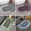 Super Absorbent Quick Dry Bath Mat - Non-Slip, Modern Velvet Design