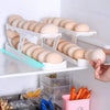 Automatic Egg Dispenser Rack for Fridge – Rolling Egg Storage Organizer for Kitchen