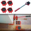 Furniture Moving Tool Set with Lifter and Wheel Sliders Heavy Duty Roller Mover Device