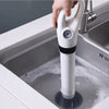 High Pressure Drain Blaster - Air Drain Cleaner for Clogged Pipes and Toilets