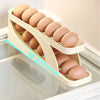 Automatic Egg Dispenser Rack for Fridge – Rolling Egg Storage Organizer for Kitchen