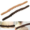 Natural Carbonized Wood Scraping Massage Stick Back Massager SPA Therapy