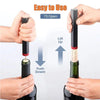 Air Pressure Wine Bottle Opener with Stainless Steel Cork Remover