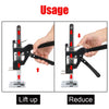 Hand Lifting Tool - Door Panel and Drywall Lifter with Adjustable Height