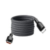 High Speed Magnetic USB-A to USB-C Data Cable 100W 6A Compatible with Xiaomi Huawei Oppo