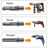 High-Efficiency Firewood Splitter Drill Bit – 32/42/50MM Options with Square/Round/Hex Shank