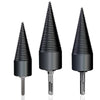 High-Efficiency Firewood Splitter Drill Bit – 32/42/50MM Options with Square/Round/Hex Shank