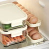 Automatic Egg Dispenser Rack for Fridge – Rolling Egg Storage Organizer for Kitchen