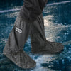 Reusable Non-Slip Motorcycle Rain Boot Covers - Unisex Shoe Protectors for Rainy and Snowy Days